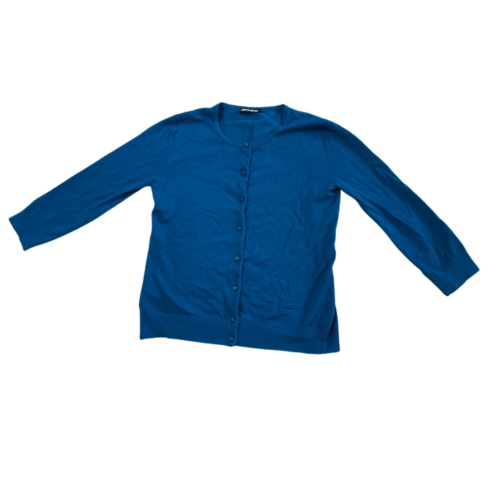 Womens blue cardigan